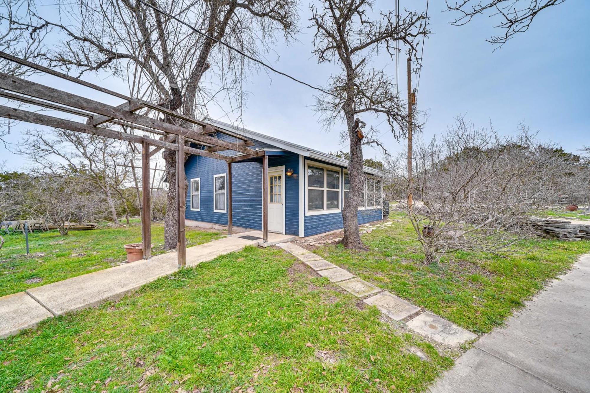 Cozy Kerrville Guest Cottage Near Guadalupe River! Екстериор снимка